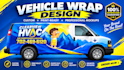 do professional vehicle wrap design, van wrap design