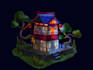 design 2d game environment concept art