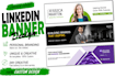 create a linkedin banner for personal branding