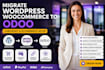 migrate wordpress woocommerce to odoo website and setup odoo checkout