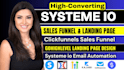 do systeme io website systeme io sales funnel landing page systeme io automation
