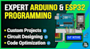 do program arduino and esp32 projects with clean code