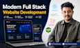 do website development as full stack developer using react next js laravel