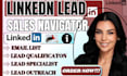 do linkedin lead generation email list building outreach using sales navigator