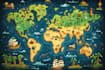 map illustration vector illustration vector map