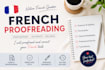 proofread and correct your french texts professionally