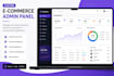 develop custom admin panel dashboard with rest API integration