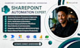develop custom sharepoint, office 365, powerapps, power automate solutions