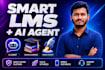 build a smart wordpress lms website with custom ai agent integration