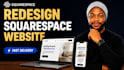 redesign squarespace website edit squarespace site customize squarespace