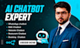 build ai chatbot, website chatbot, whatsapp chatbot and rag chatbot in n8n
