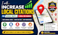increase local citations for google maps and local SEO ranking