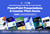 do powerpoint presentation design, or investor pitch deck, google slide