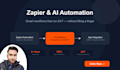 build zapier automation and ai powered workflows
