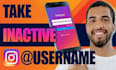 track down inactive usernames and assist with claim username