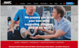 design wix personal trainer website bodybuilding personal training website