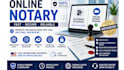 provide online notary services and remote document notarization