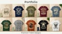 design custom retro vintage t shirt and vector graphics