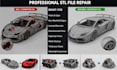 create repair or edit stl file 3d model modification 3d scan cleanup 3d printing