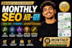 do monthly off page GEO and ai seo, aeo google index