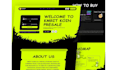 build cryptocurrency ico token memecoin presale launch website blockchain