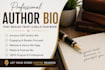 craft a powerful author bio for KDP and amazon authors