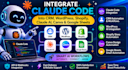 integrate claude code into CRM wordpress shopify claude ai to canva google sheet
