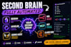 setup openclaw hermes agent obsidian vault n8n mcp claude code second brain vps