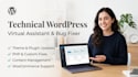 be your technical wordpress virtual assistant
