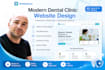 design a modern dental clinic website