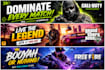design amazing gaming youtube thumbnails