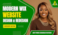 create wix website wix website development wix redesign wix design wix site