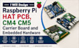 design raspberry pi hat pcb cm4 cm5 carrier board and embedded hardware