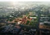 remodel architectural landscape birdeye rendering, site layout,urban masterplan