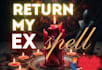 do same hour get ex back spell, fast love spell, obsession spell bring ex spell