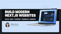build modern nextjs website with tailwind and shadcn ui