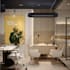 remodel office interior rendering,workspace layout,2dfloor plan,commercial space