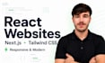 build a responsive react, nextjs, and tailwind CSS website