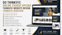 do thinkific online course upload, thinkific website, online course promotion