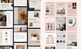 canva wellness fitness workbook, mental health ebook and lead magnet for coaches
