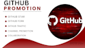 do github promotion github repository for more stars followers
