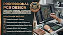 do pcb design pcb layout schematic circuit board design gerber file kicad