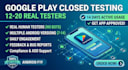 provide 20 testers for your google play android app