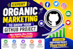 do expert organic promotion to promote your github project