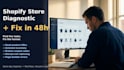diagnose and fix the issues in your shopify store