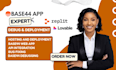 base44 bug fixing, fix replit webapp vibe coding base44 webapp, deploy base44