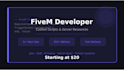 develop custom fivem scripts and server resources