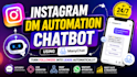 build instagram dm automation chatbot using manychat