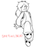 draw your oc in a cartoonish style