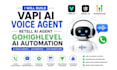 build vapi ai voice agent, retell ai agent, gohighlevel ai crm workflows